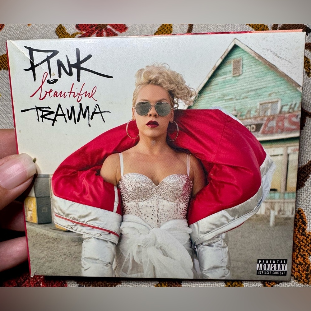 Beautiful Trauma CD - Red and White Cover